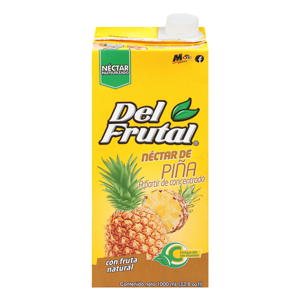 Del Frutal Pina 1000ml x 12