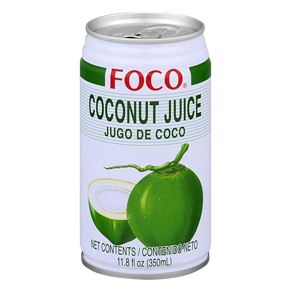 FOCO Coconut Juice  - Original 11.8FL OZ x 24