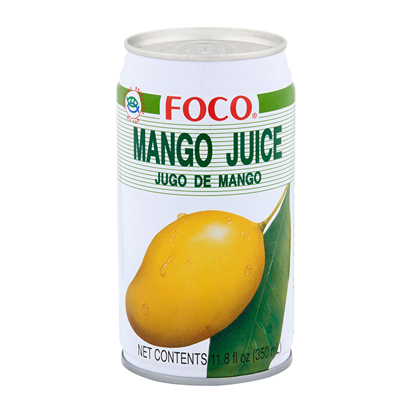 FOCO  MANGO Juice 11.8FL OZ x 24