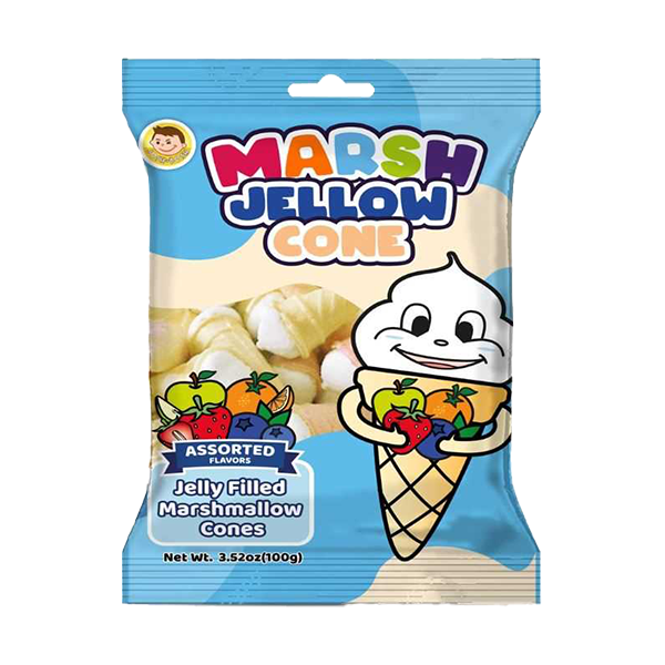 Josh Bosh Marsh Jellow Cone - Assorted  3.52oz x 24