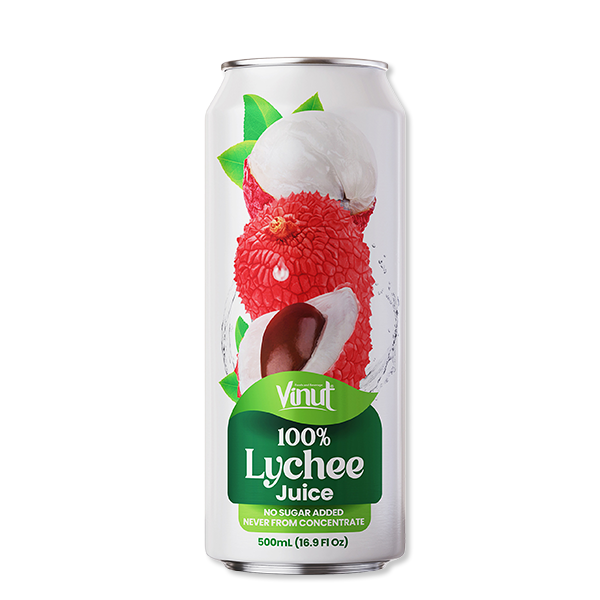 Vinut Lychee Juice 100% 500ml x 24