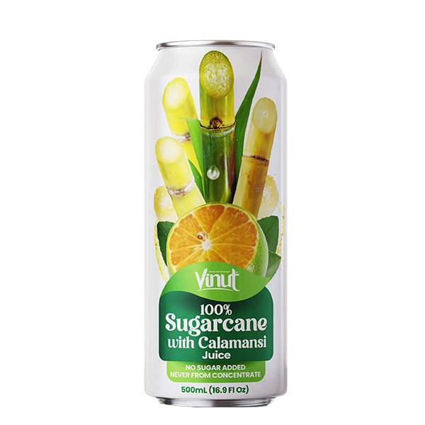 Vinut Sugarcane Juice with Calamansi 100% 500ml x 24