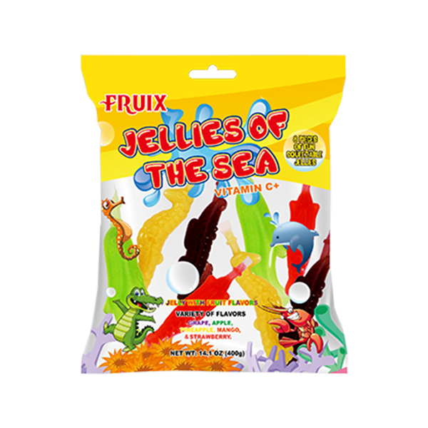 Fruix Jelly Jellies of the Sea 8ct Peg Bag 12/14.1oz