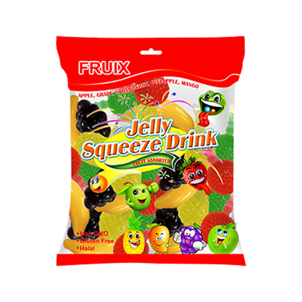 Fruix Jelly Jelly Squeeze Drink 15ct Peg Bag 12/26.46oz (1.65lb)
