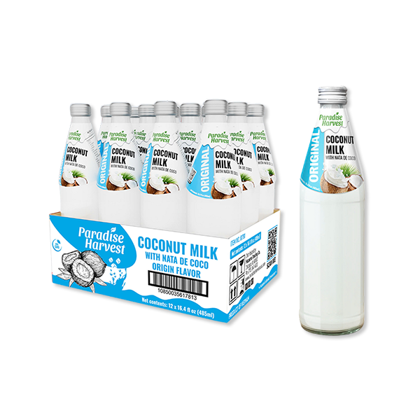 Paradise Harvest Coconut Milk with Nata de Coco - Original 12/16.4oz
