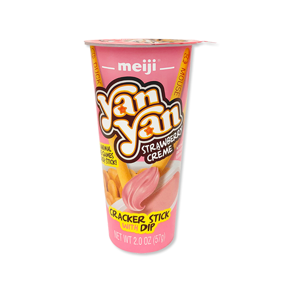 Meiji Yan Yan Strawberry Cup 1/10/2oz