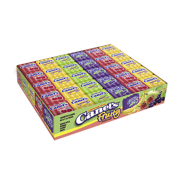 Canel's 4-P Gum Fruity 60ct Tray 1/10.58oz