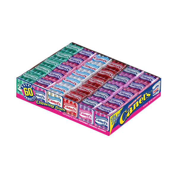 Canel's 4-P Gum Original 60ct Tray 1/10.58oz