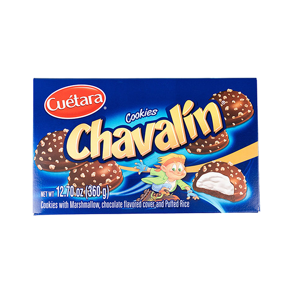 Cuetara Chavalín Chocolate Covered Cookies 12/12.7oz (360g)