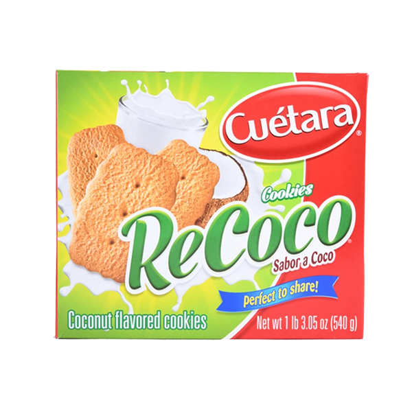 Cuetara ReCoco Cookies 12/1lb 3.05oz (540g)