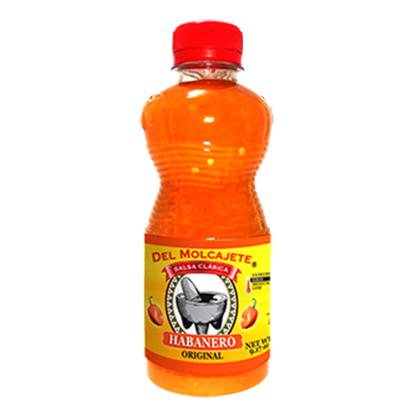 Del Molcajete Salsa Clasica Habanero Original 12/9.17oz