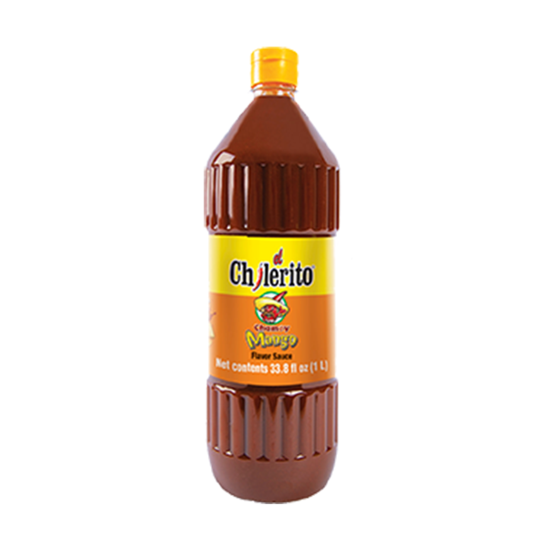 El Chilerito Chamoy Mango Flavor Sauce 12/33.8oz (1L)