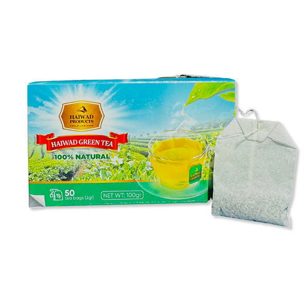 Haiwad Green Tea bags (Natural) 100gr x 12