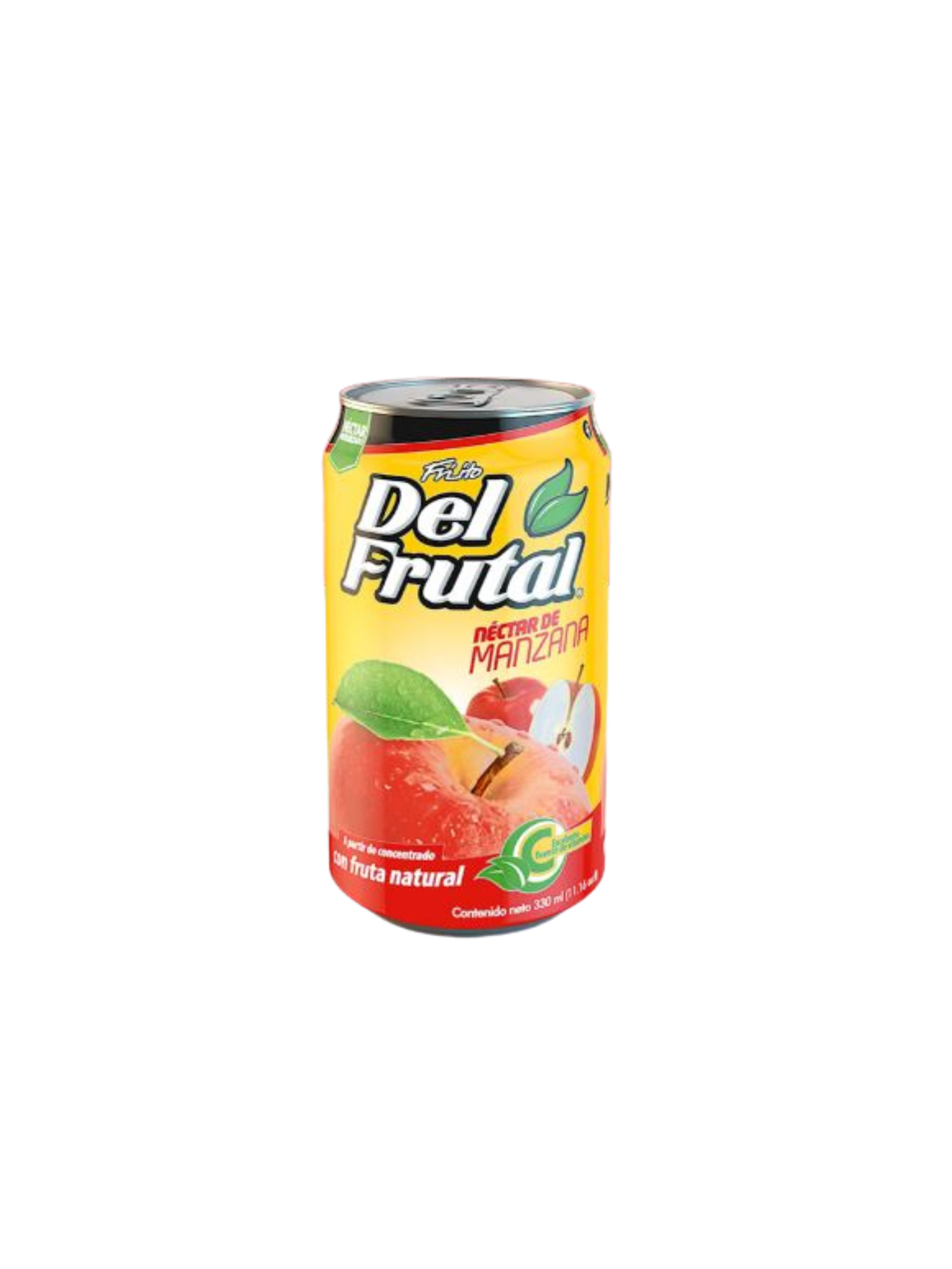 Del Frutal Lata Manzana 24/330 ML