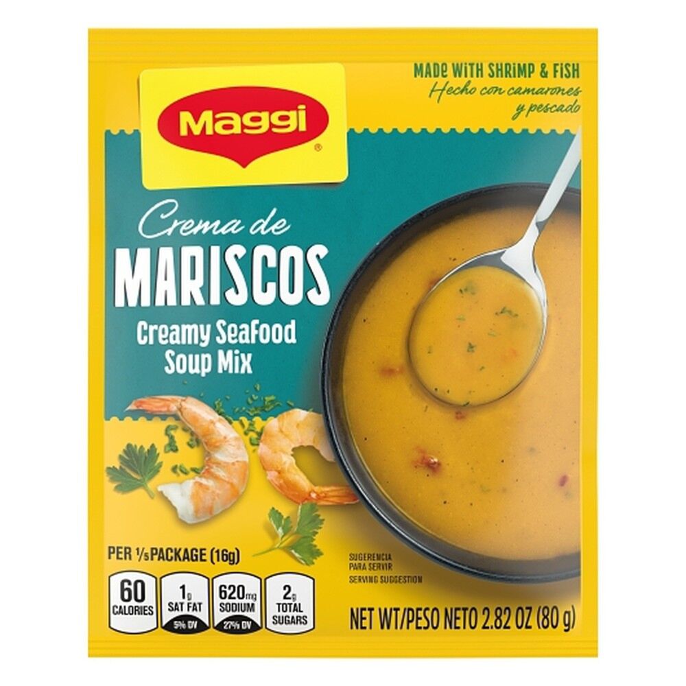 Maggi Sopa Crema Mariscos 12/2.26 oz