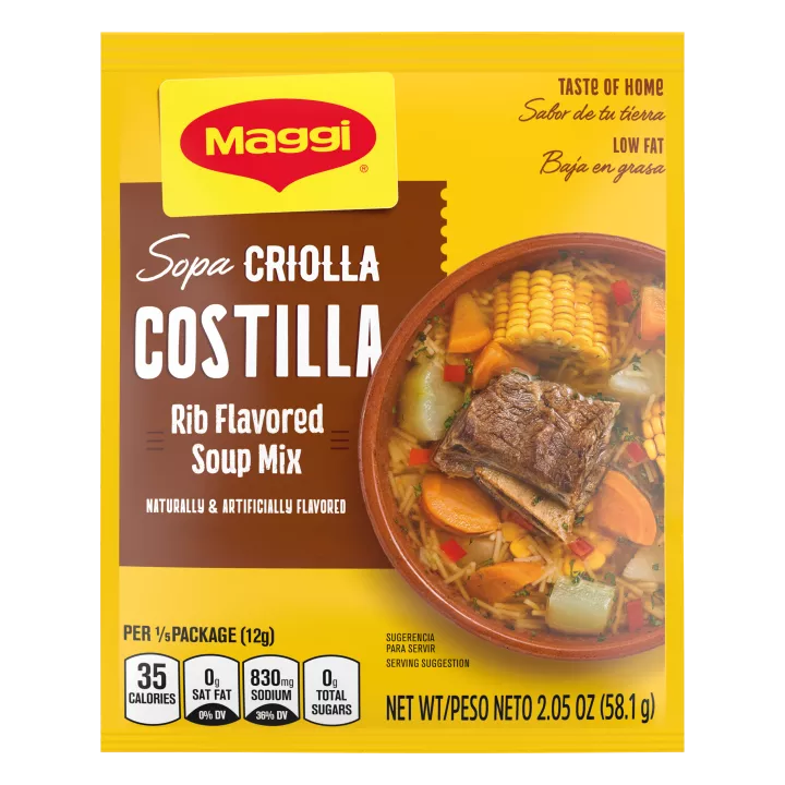 Maggi Sopa Criolla Costilla 2/12/2.12 oz