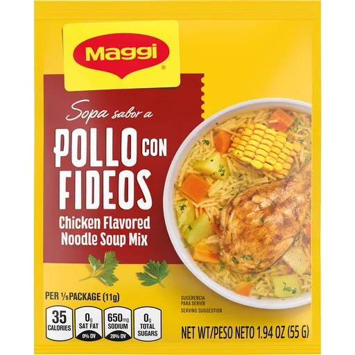 Maggi Sopa Pollo Fideos 2/12/2.12 oz