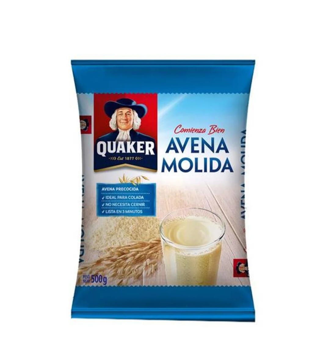 Quacker Avena Molida 290gr x 24
