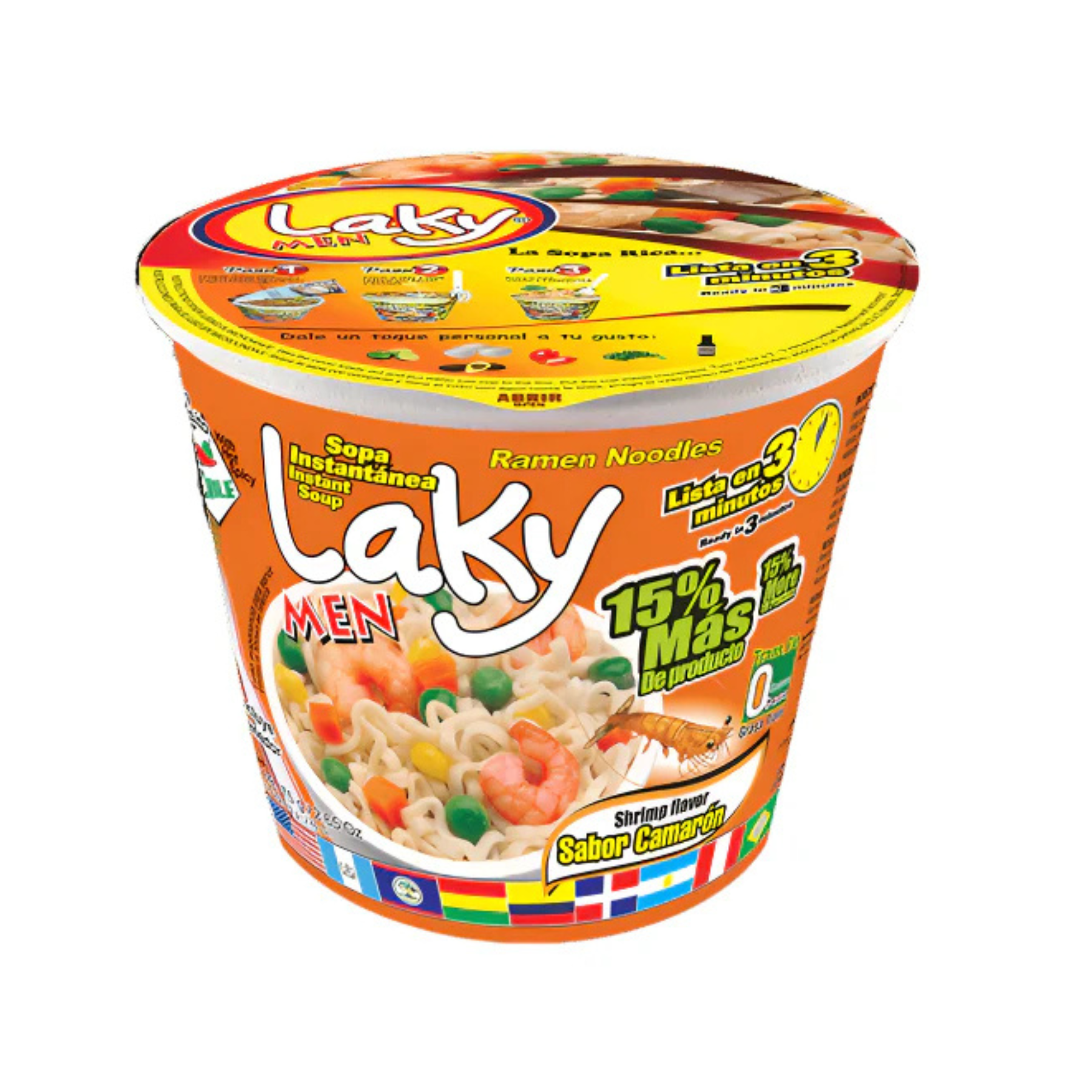 Laky Sopa Camaron (Shrimp) 12pk