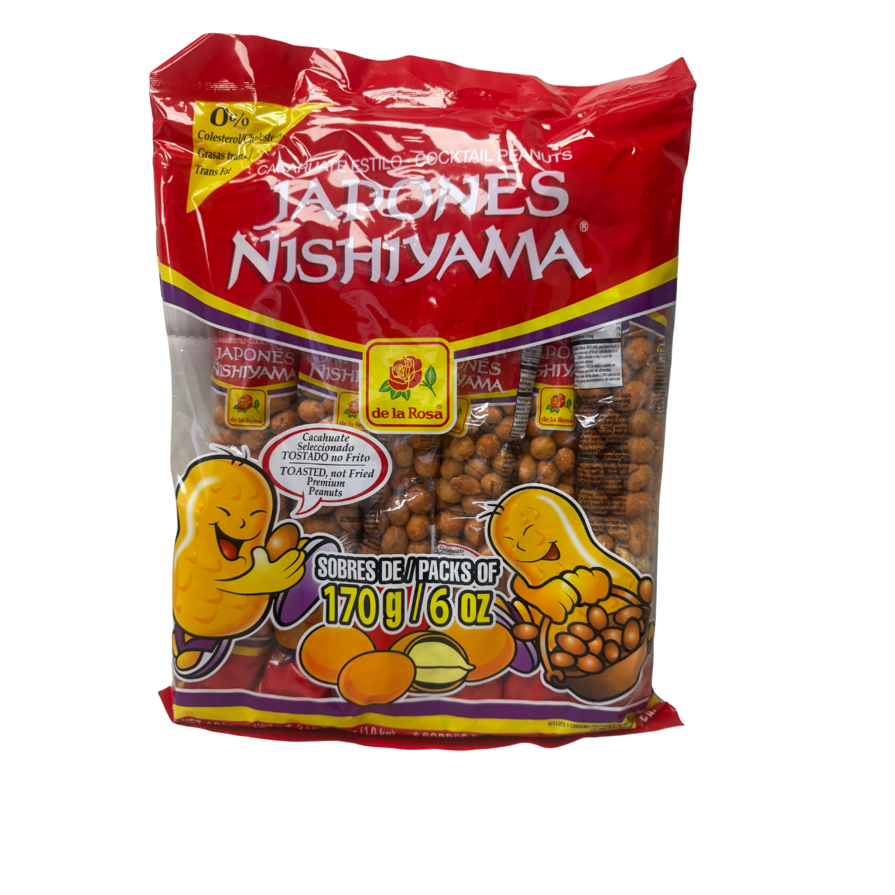 De La Rosa Japanese Style Peanut Bag 1/6/6.0oz