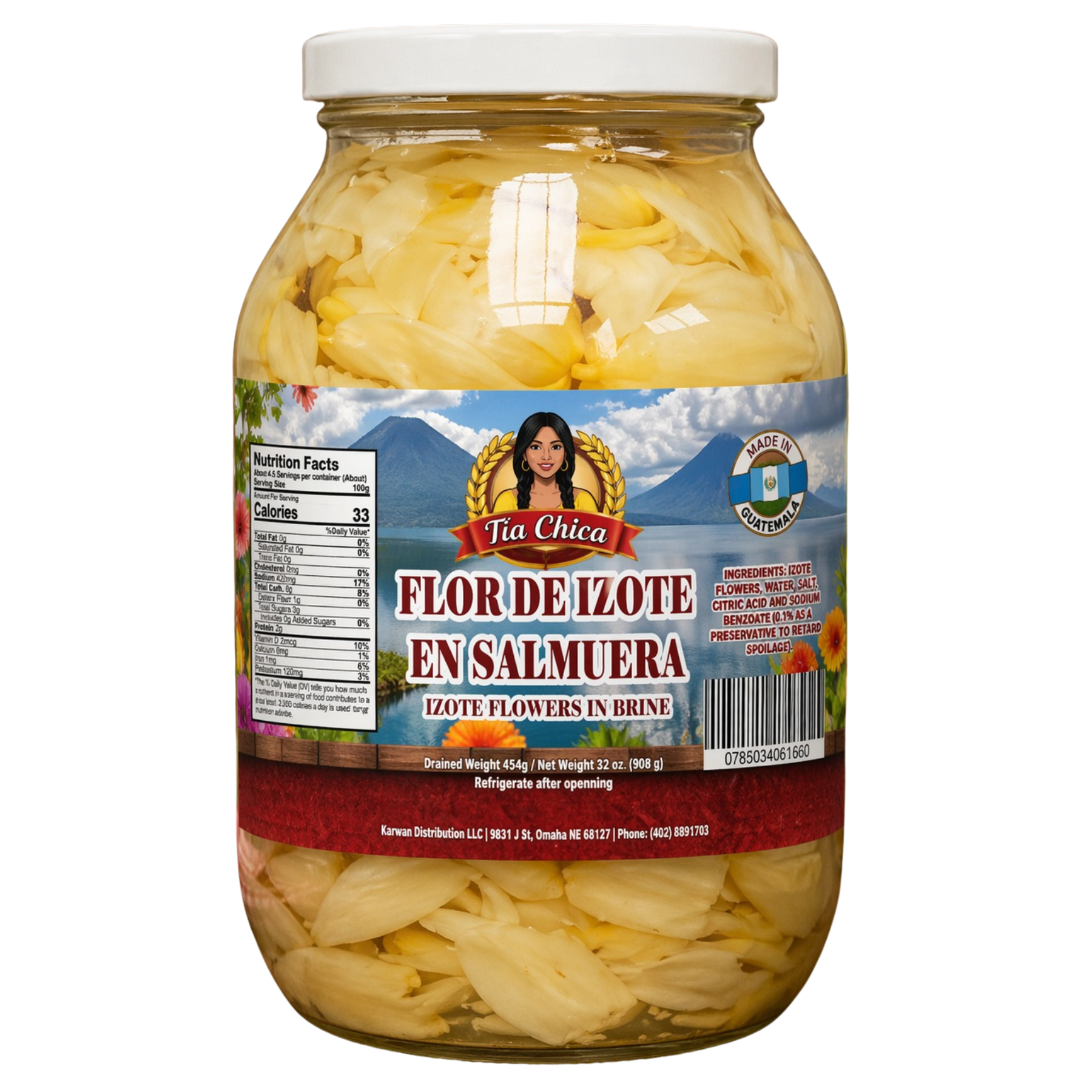 Flor De Izote En Salmuera  12 - 32 Oz / 907 g