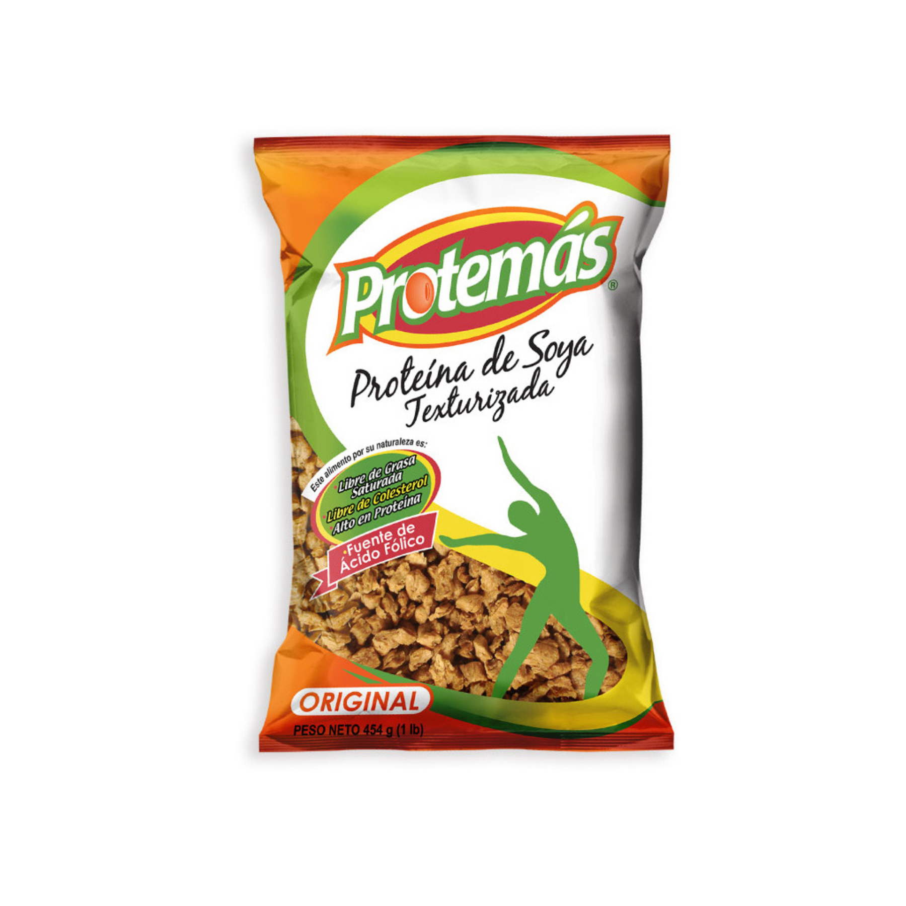 Proteina De Soya Texturizada Protemas 10 x 16 Oz / 454 g