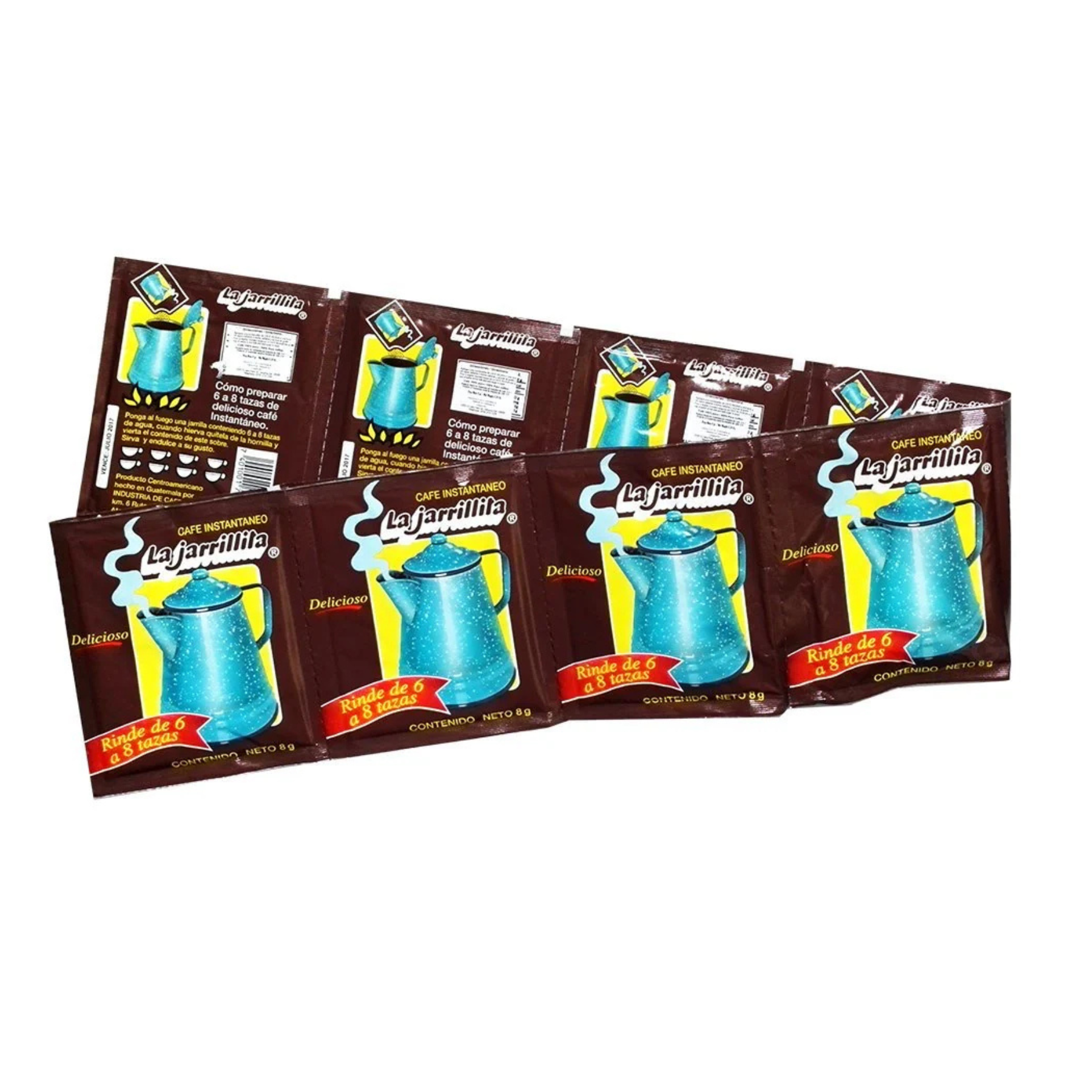 Cafe Instantaneo La Jarrillita  50 X 0.28 Oz / 8 g (5 Displays x 10)