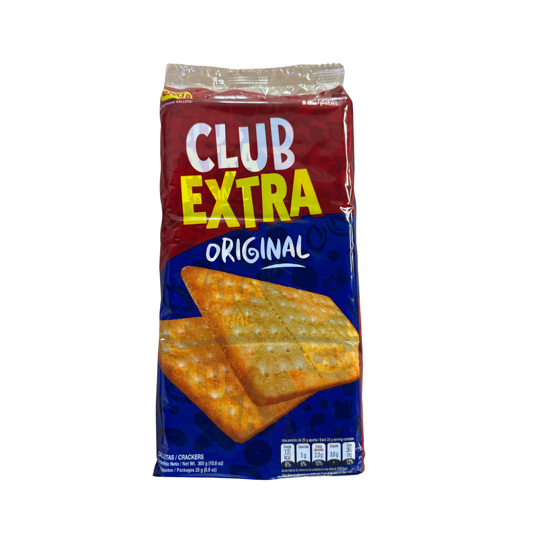 Galleta Club Extra Original 24 X 12 - 10.5 Oz / 300 g
