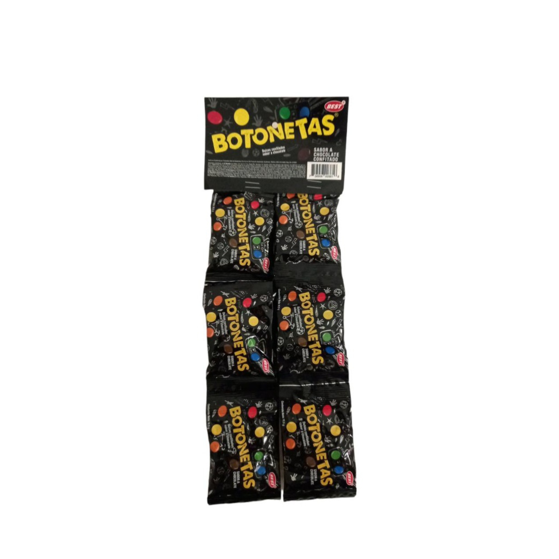 Botoneta Chocolate  24 x 0.3 Oz / 9 g (1 x Display)