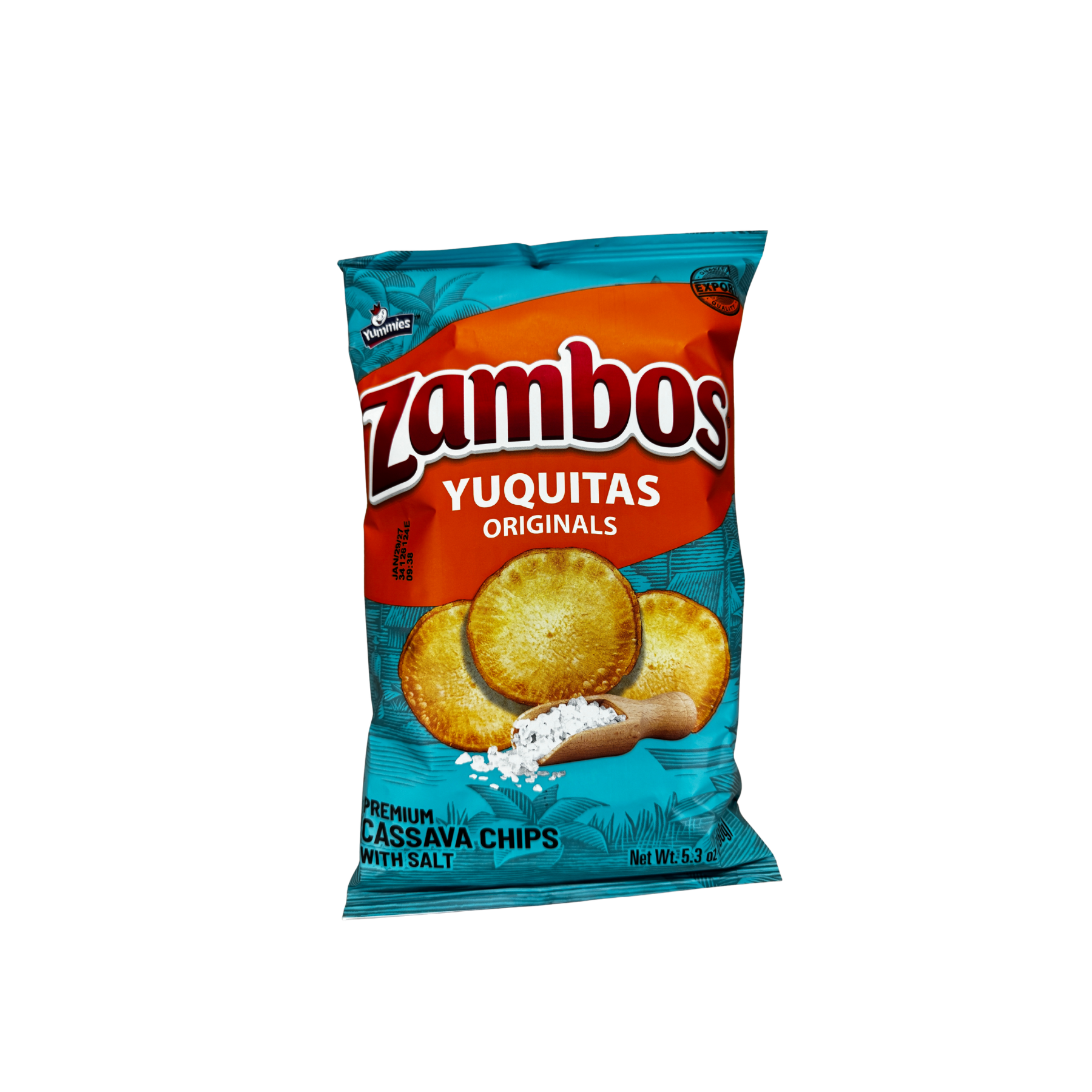 Zambos Yuquitas Originals Chips 24 Bags / 5.3 oz