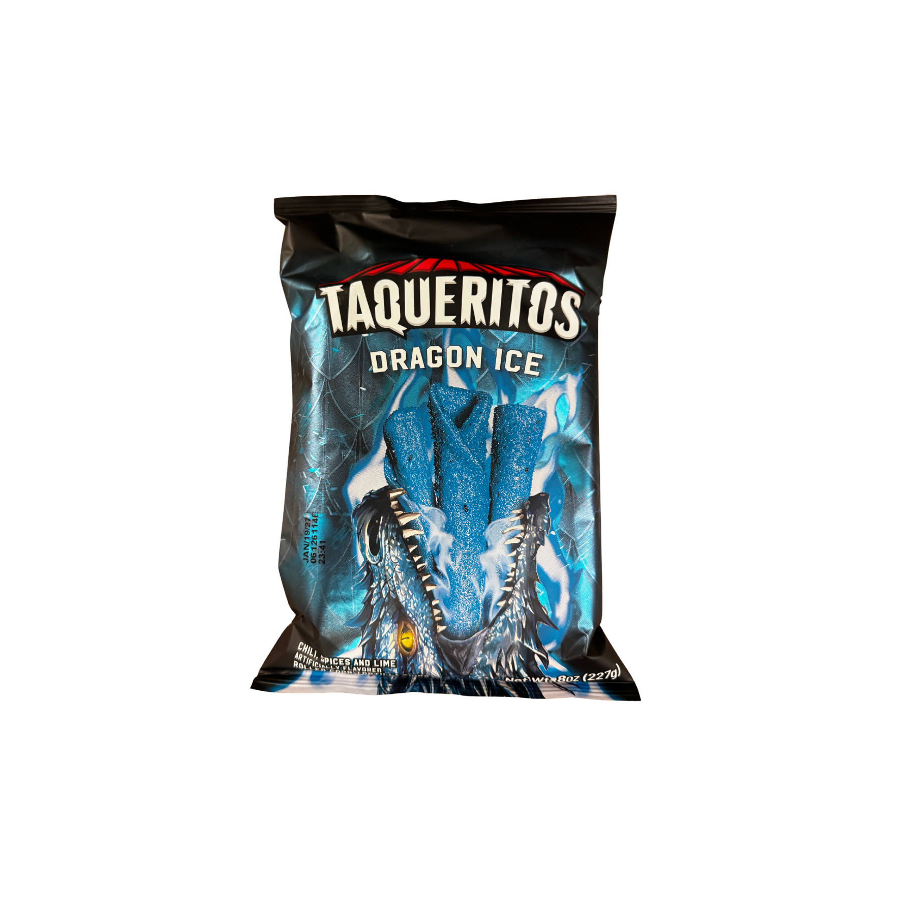 Taqueritos Dragon Ice 20 Bags / 8 oz 