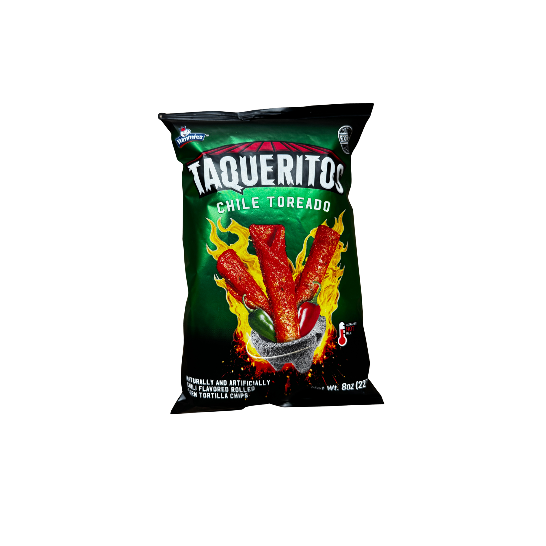 Taqueritos Chile Toreado 20 Bags / 8 oz 