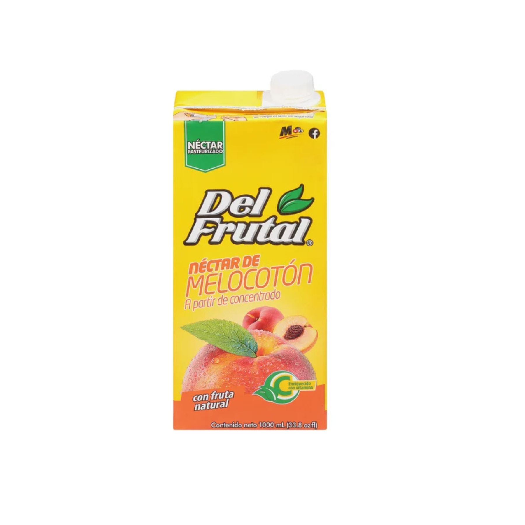 Del Frutal Peach 12/1000 ML