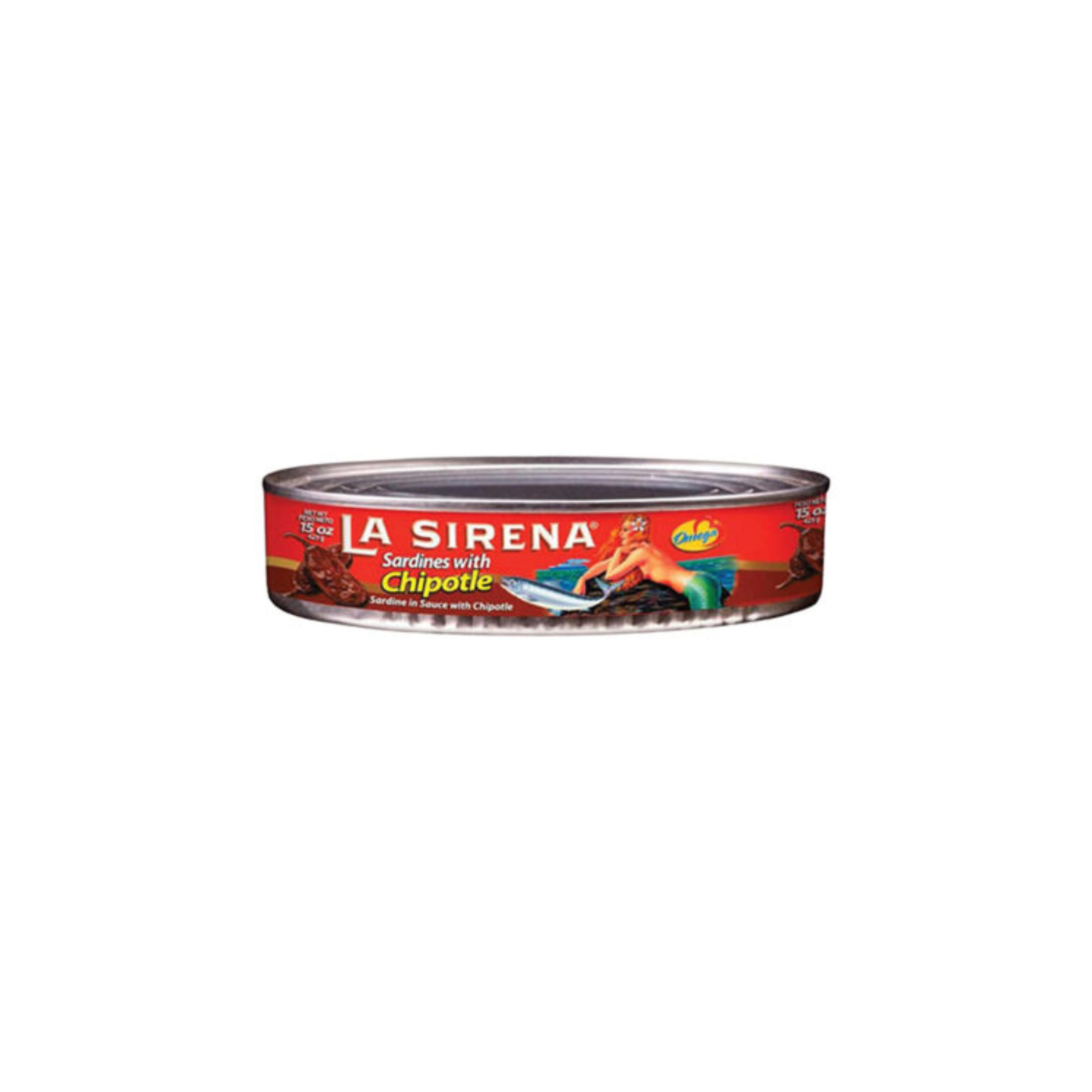 La Sirena Sardinas En Salsa Con Chipotle 24/15 Oz