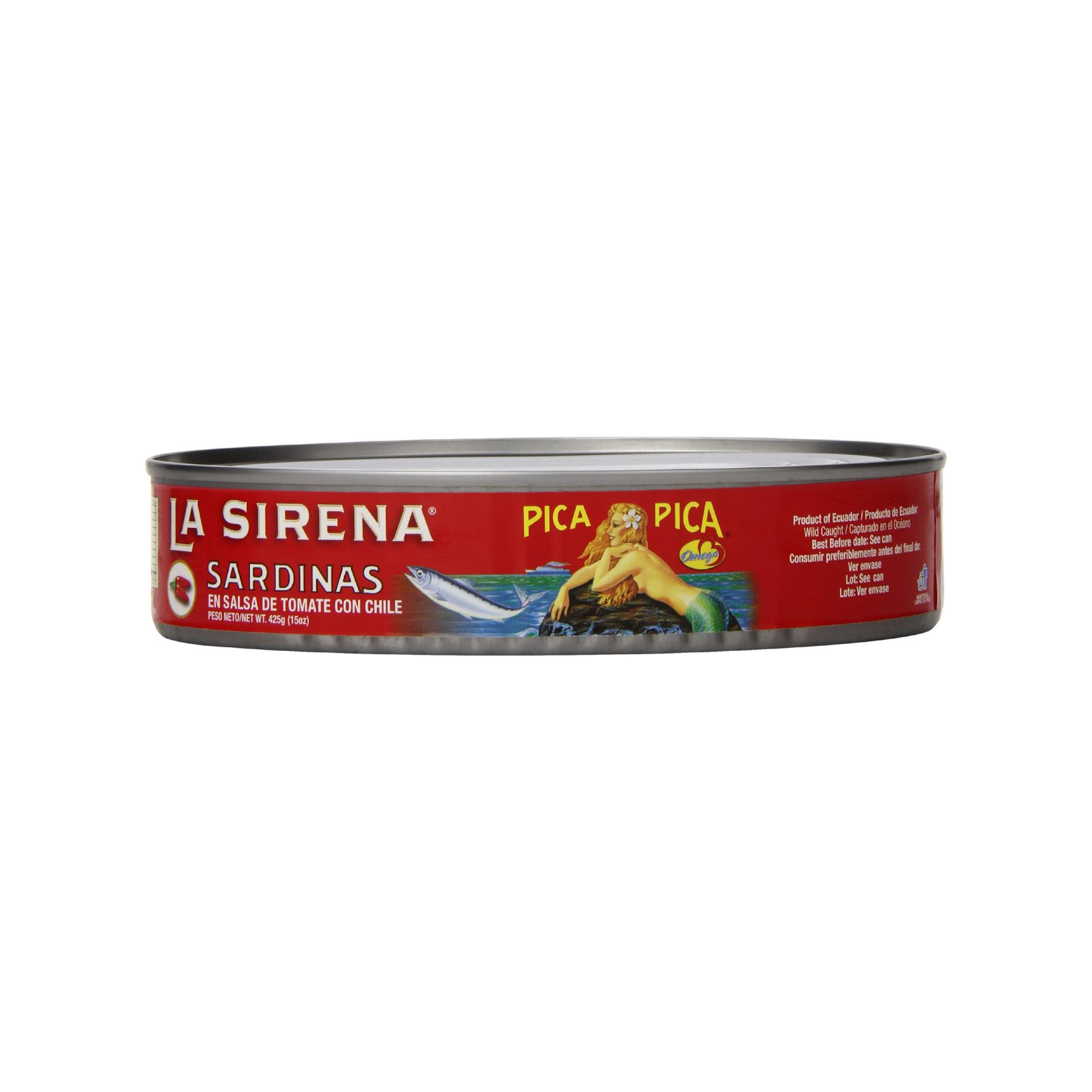 La Sirena Sardinas Picante Ovalada 24/15 Oz