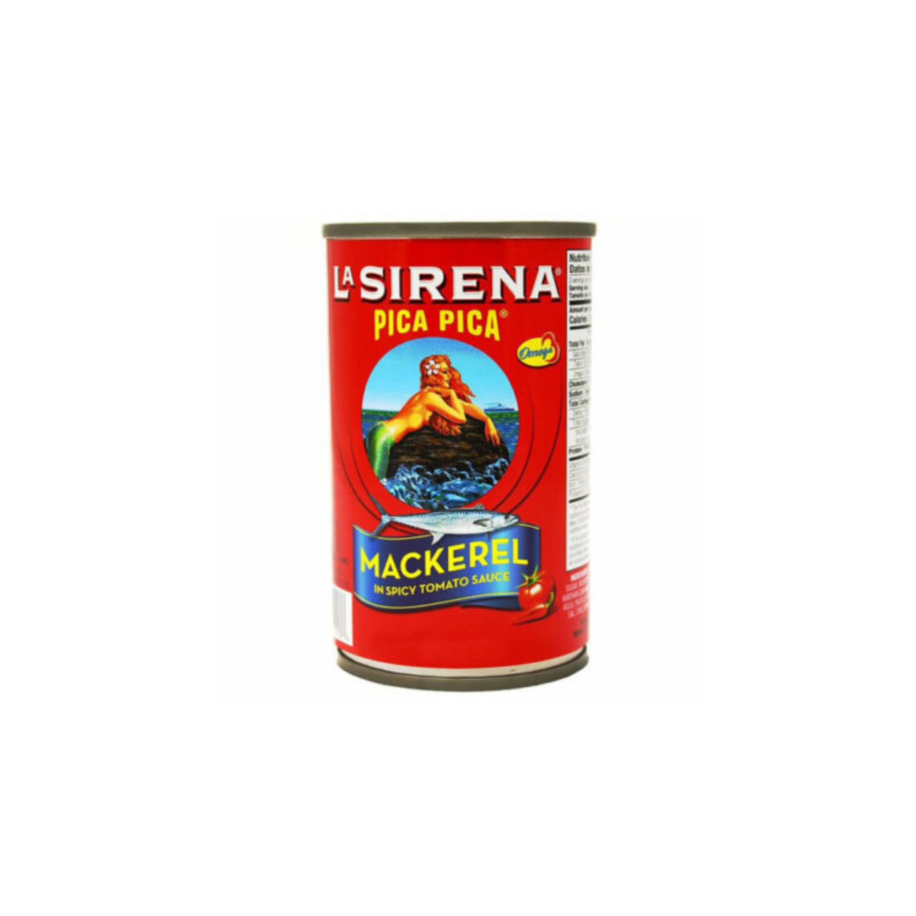 La Sirena Sardinas Mackarel Pica Pica 24/15 Oz
